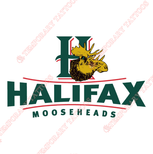 Halifax Mooseheads Customize Temporary Tattoos Stickers NO.7430